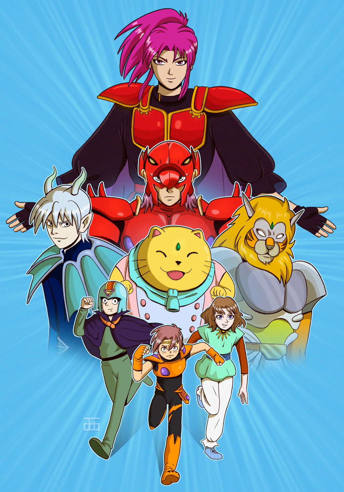Artstation Shinzo Tribute Joao Leal