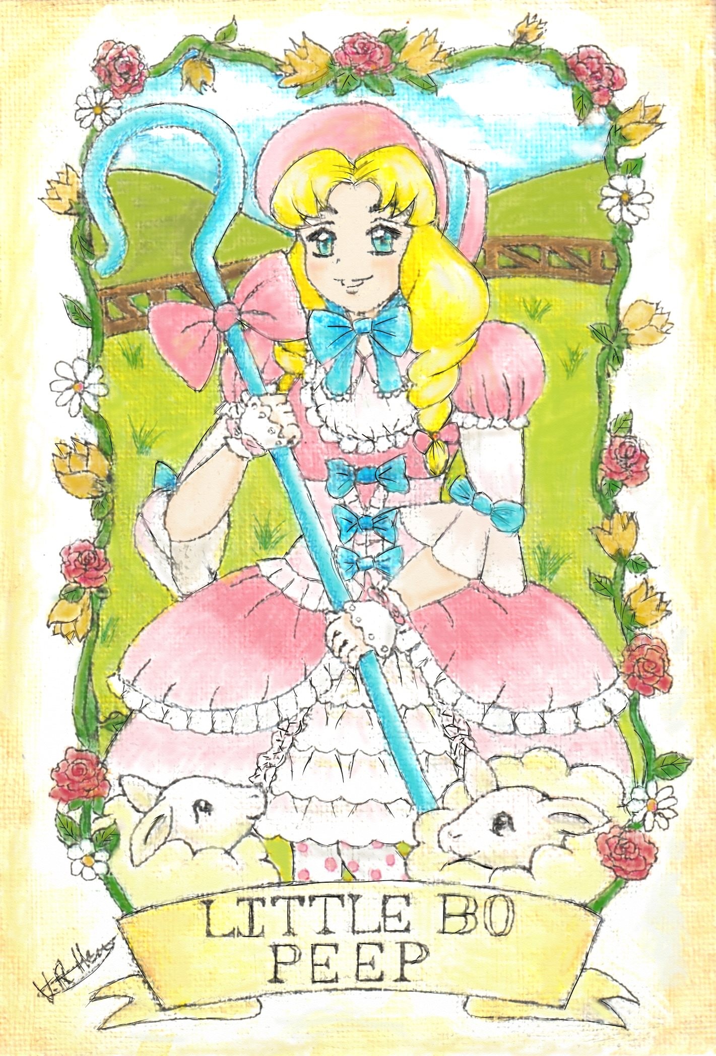 Artstation Lolita Little Bo Peep Vervina Henry