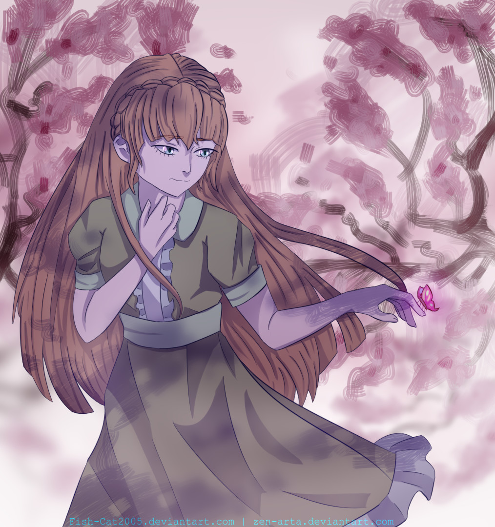 Zen Arta Collab Girl And Buttrefly