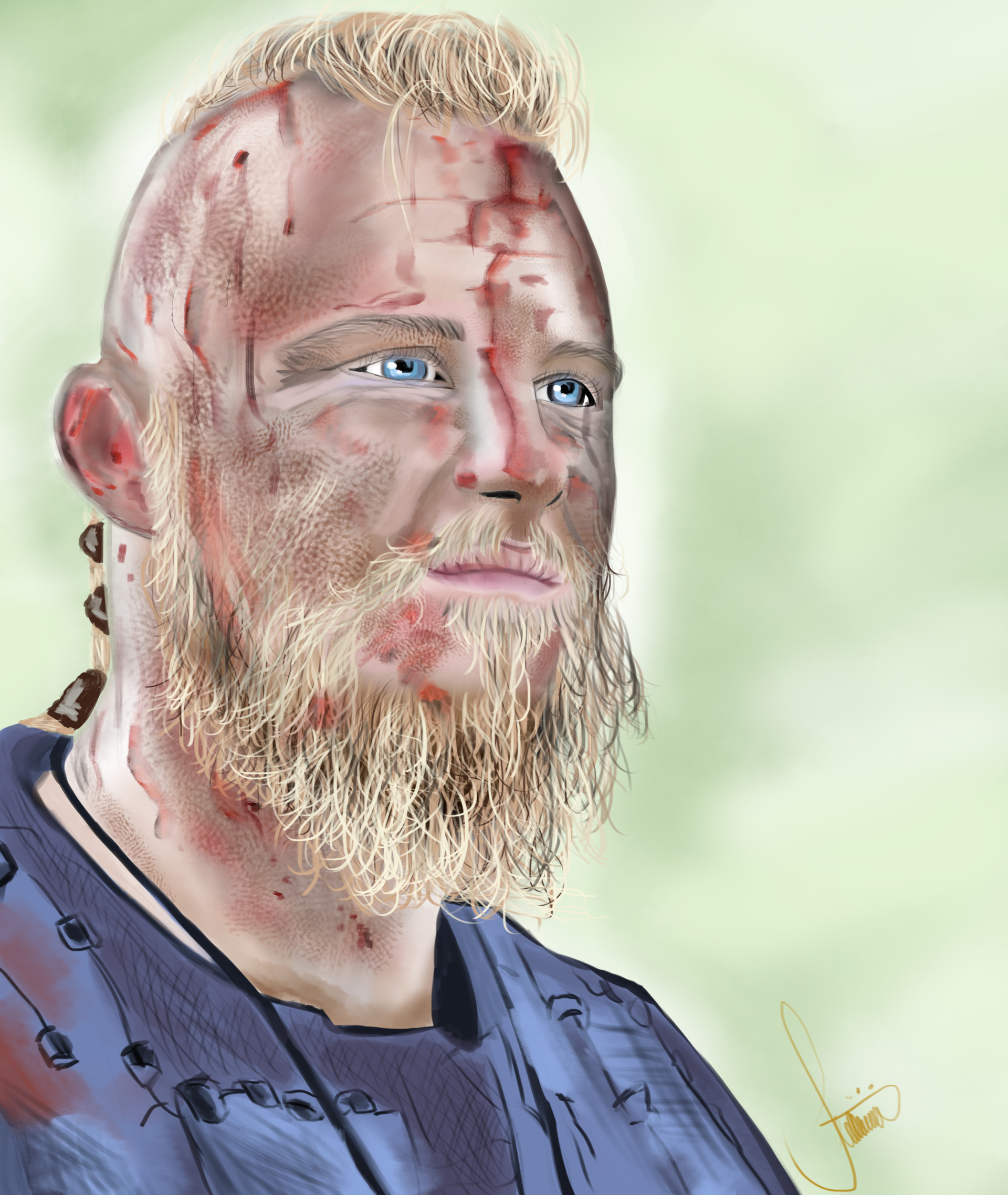 ArtStation - Bjorn Ironside/Vikings