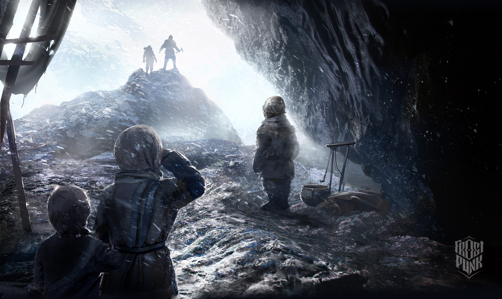 ArtStation Frostpunk Children s Hideout