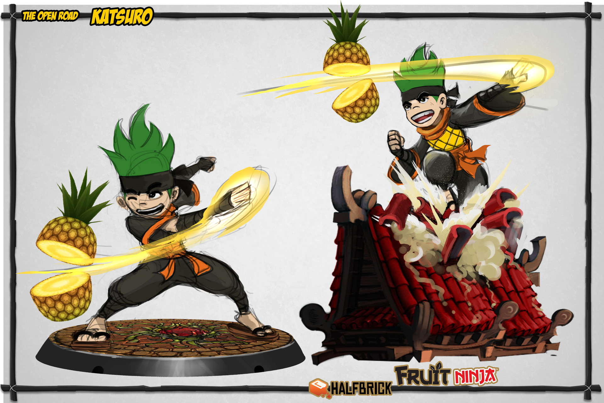 Fruit Ninja - Pick the best Katsuro! Let us know in the comment! #Fruitninja  #Fruitninja2 #halfbrick