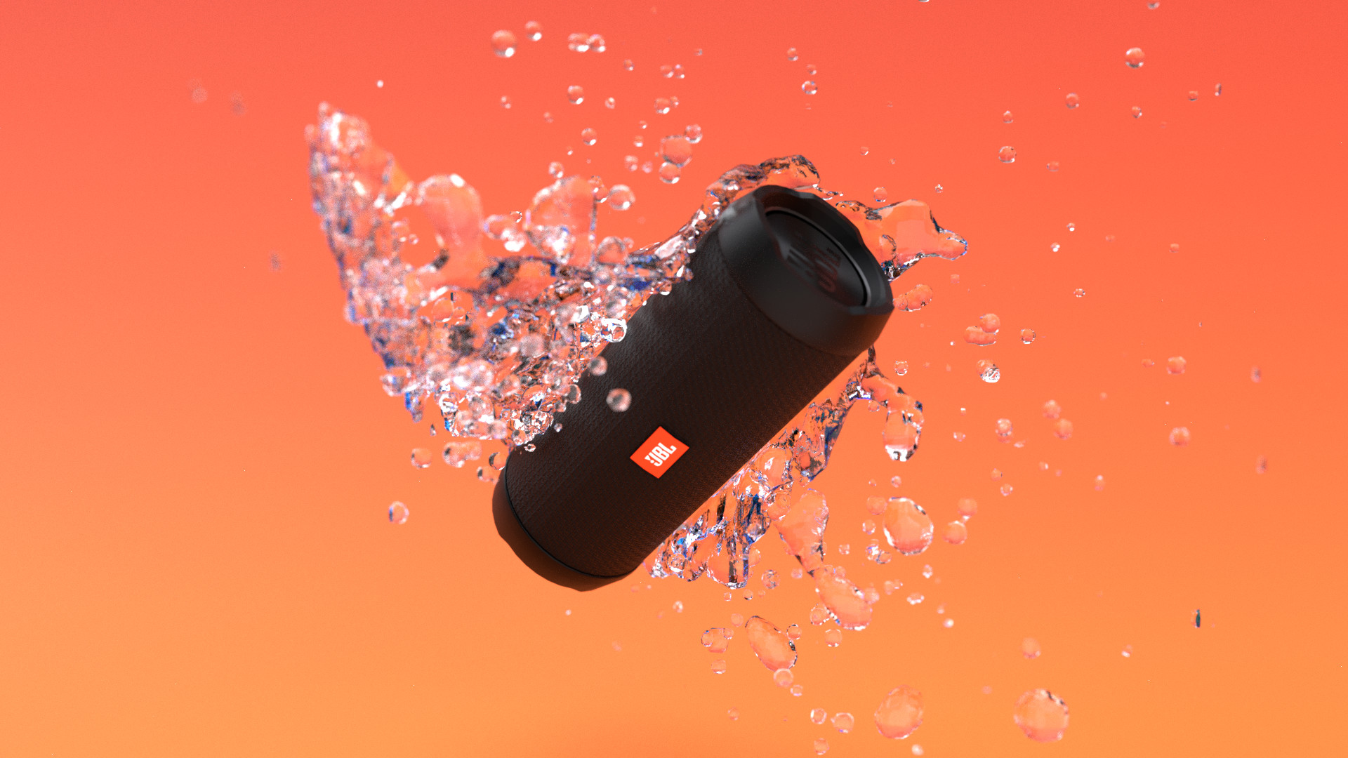 Artstation Jbl Flip 3 Fluid Simulation Bert Willemsen