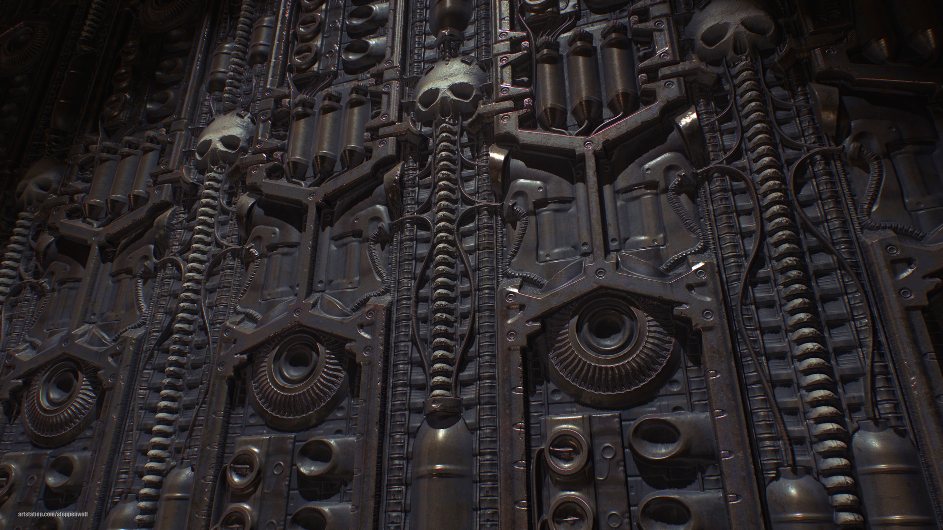 Artstation Hr Giger Substance Matthias Schmidt