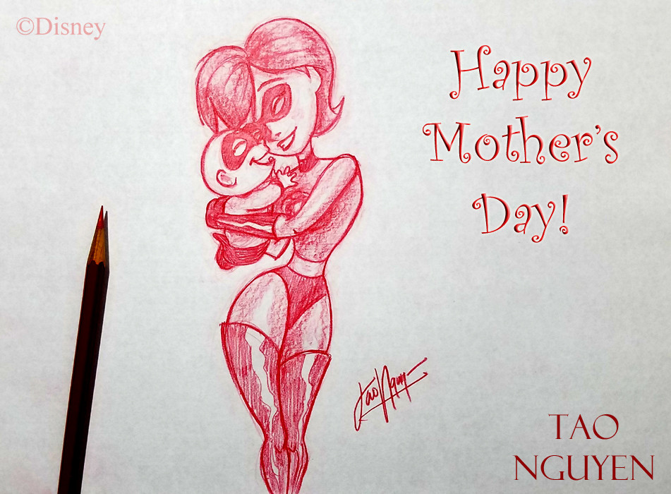 Mother's Day Special Drawing | Pencil Sketch | PrabuDbz Art - YouTube