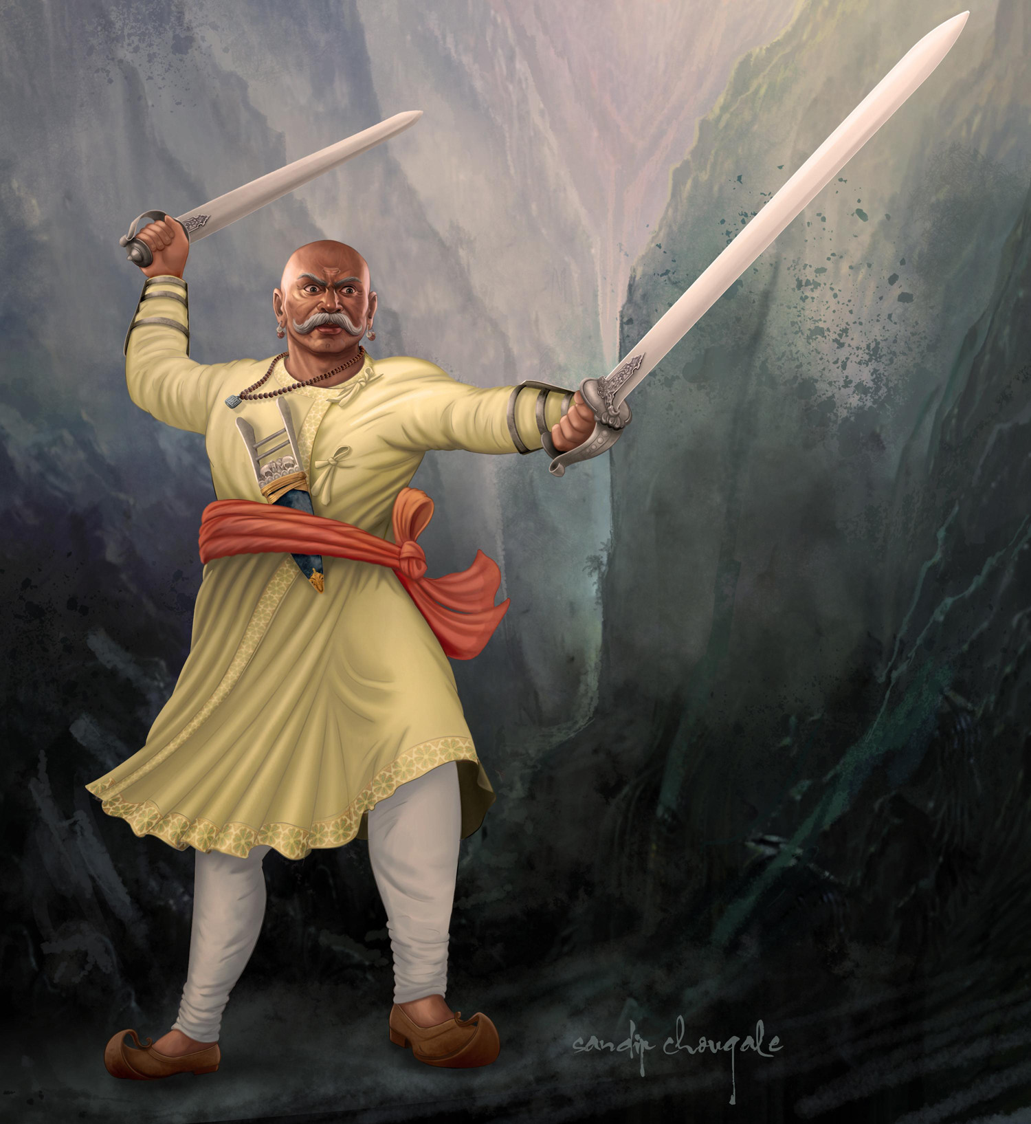 ArtStation - Maratha warrior, Sandip Chougale