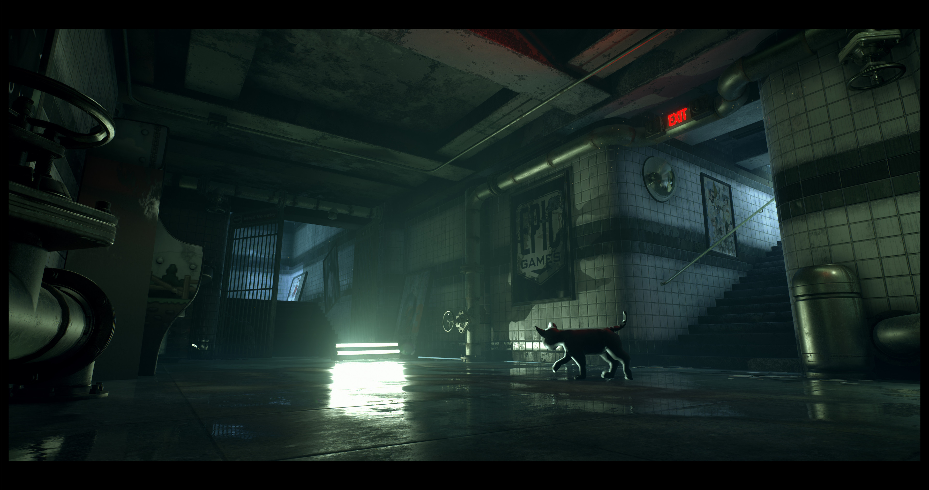 Artstation The Black Cat Adventure Ue4 Lighting Study