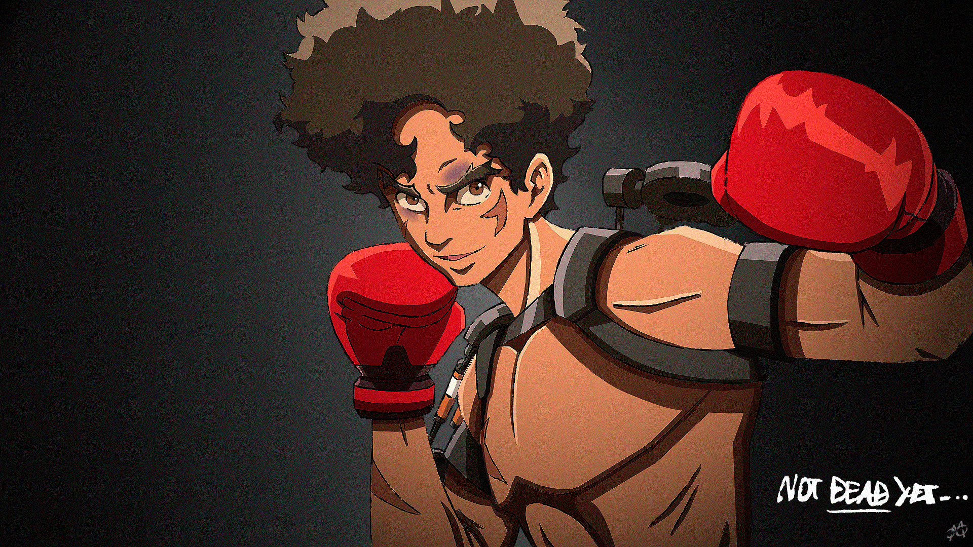 Artstation Megalo Box Fanart Douglas Matias Duarte