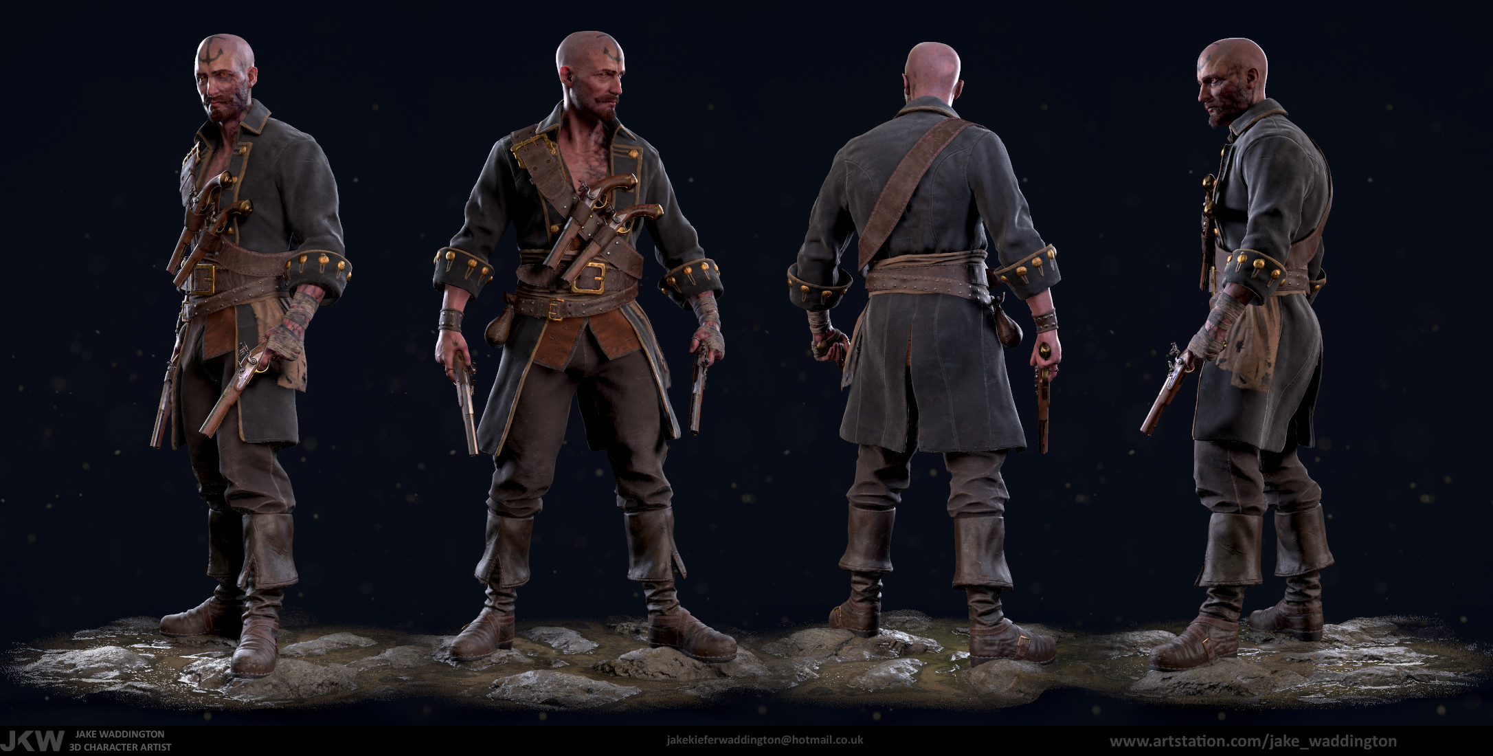 Artstation The Black Spot Jake Waddington