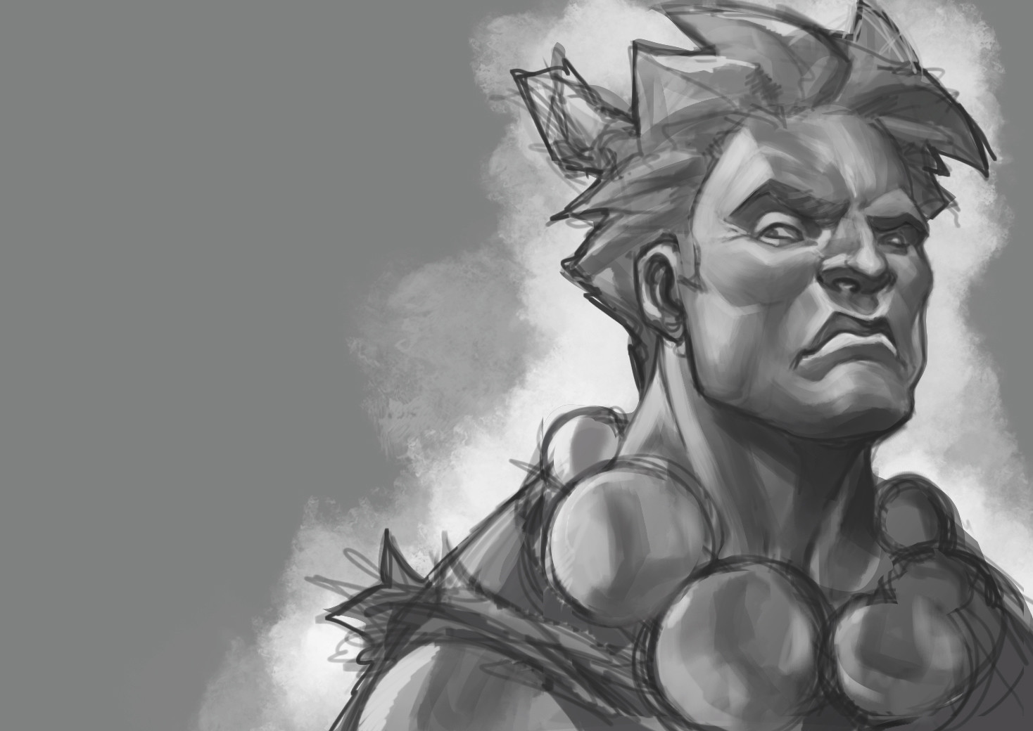Artstation Portrait Akuma James Marinho