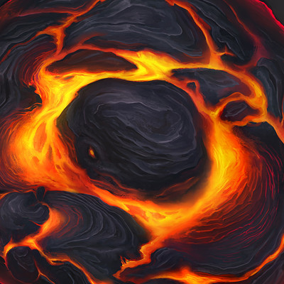 Tile Design - Volcano