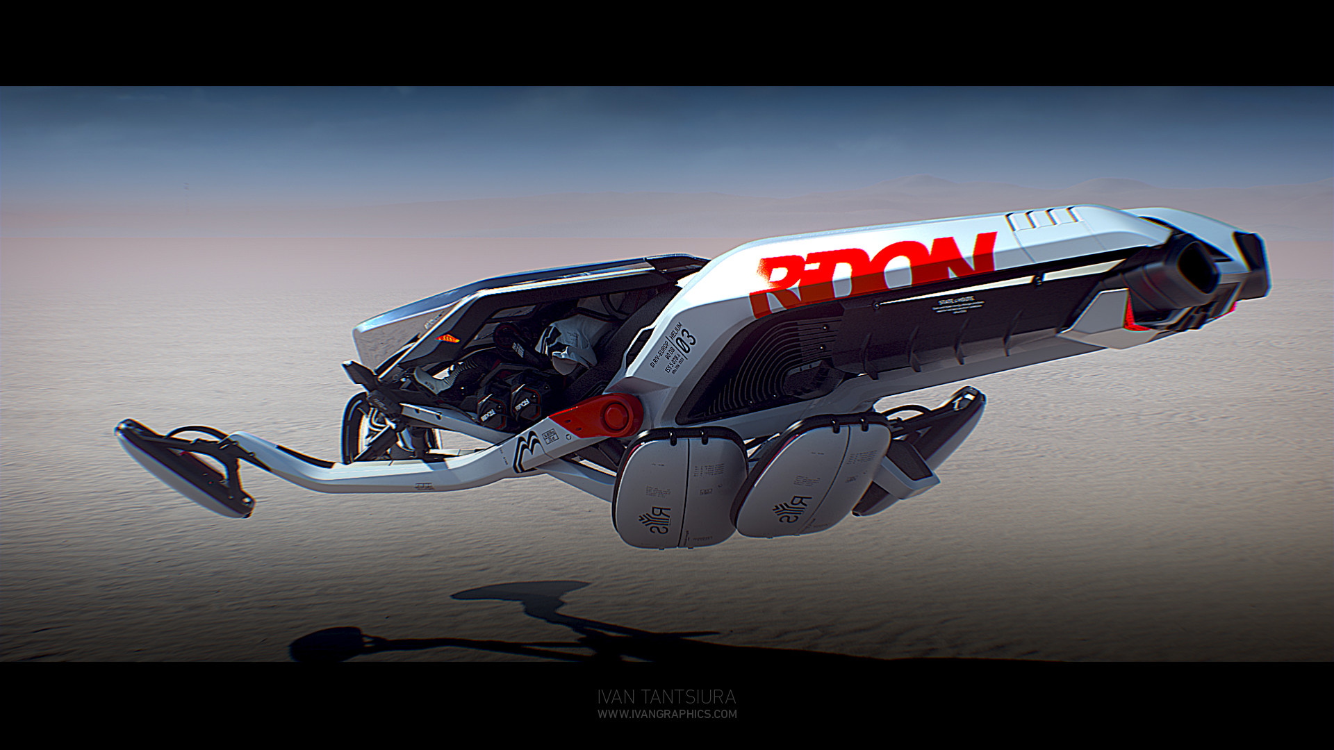 ArtStation - Hoverbike