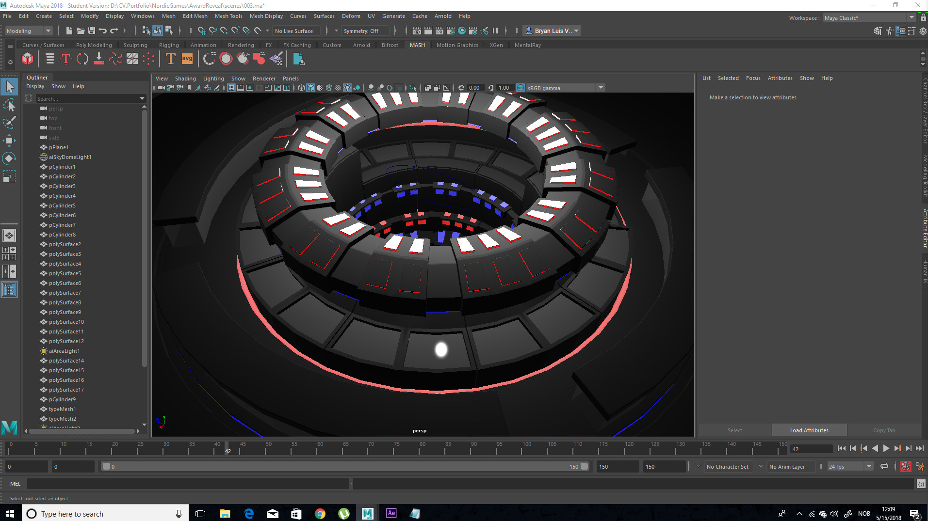 Artstation 3d Motion Graphics Bryan Villafuerte
