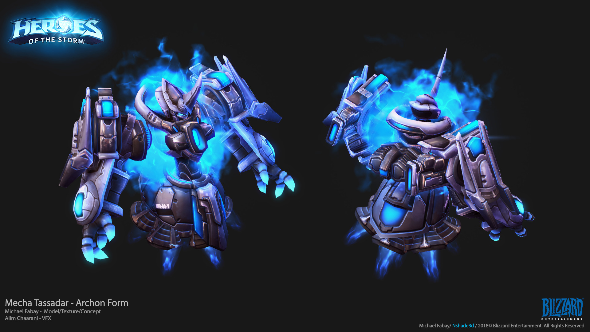 Michael Fabay - Heroes of the Storm - Mecha Tassadar