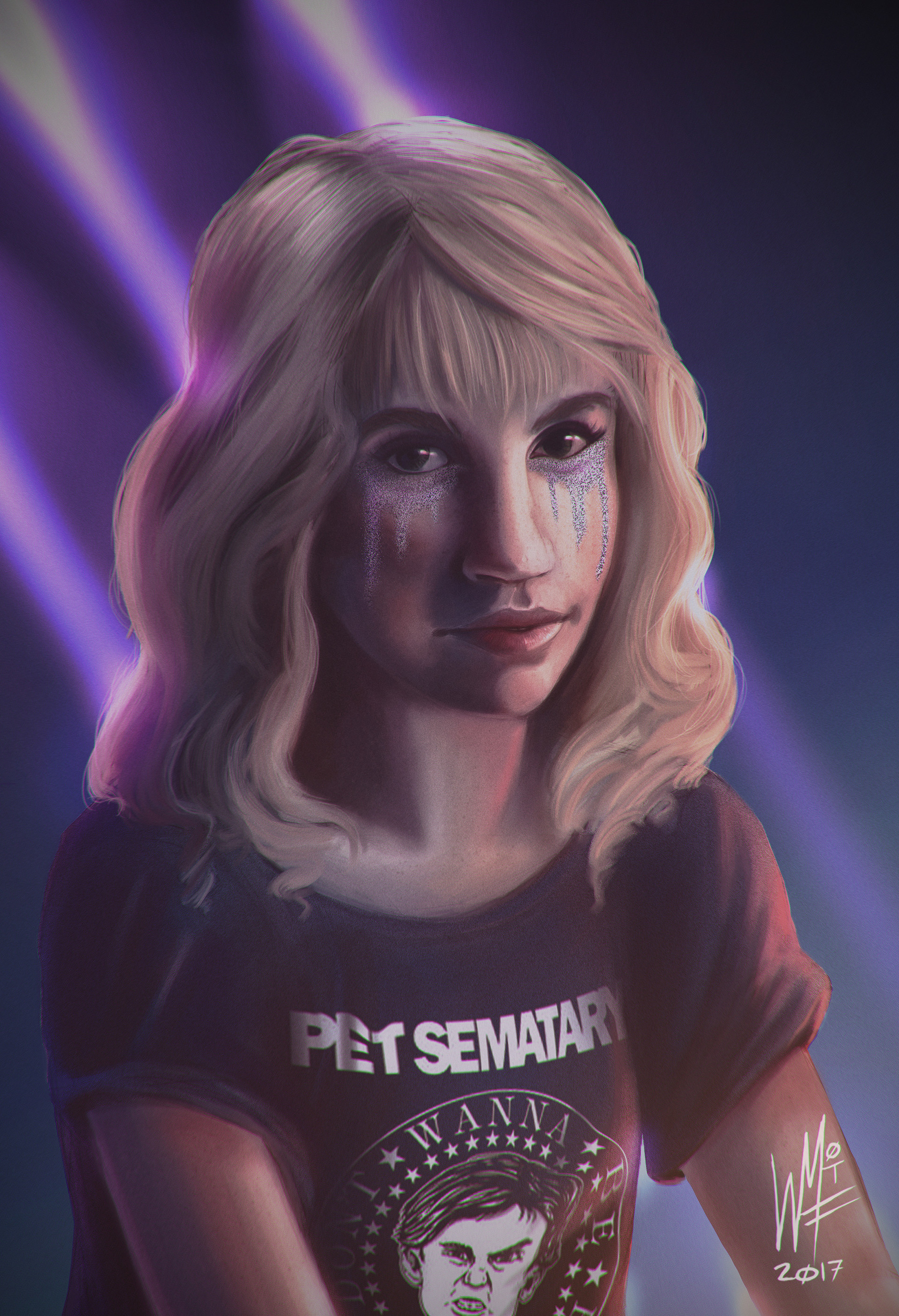 Daniel Godinez Hayley Williams Portrait