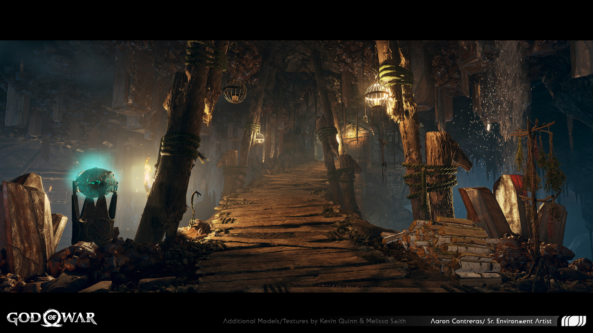 Artstation God Of War 2018 Environment Art Aaron Contreras