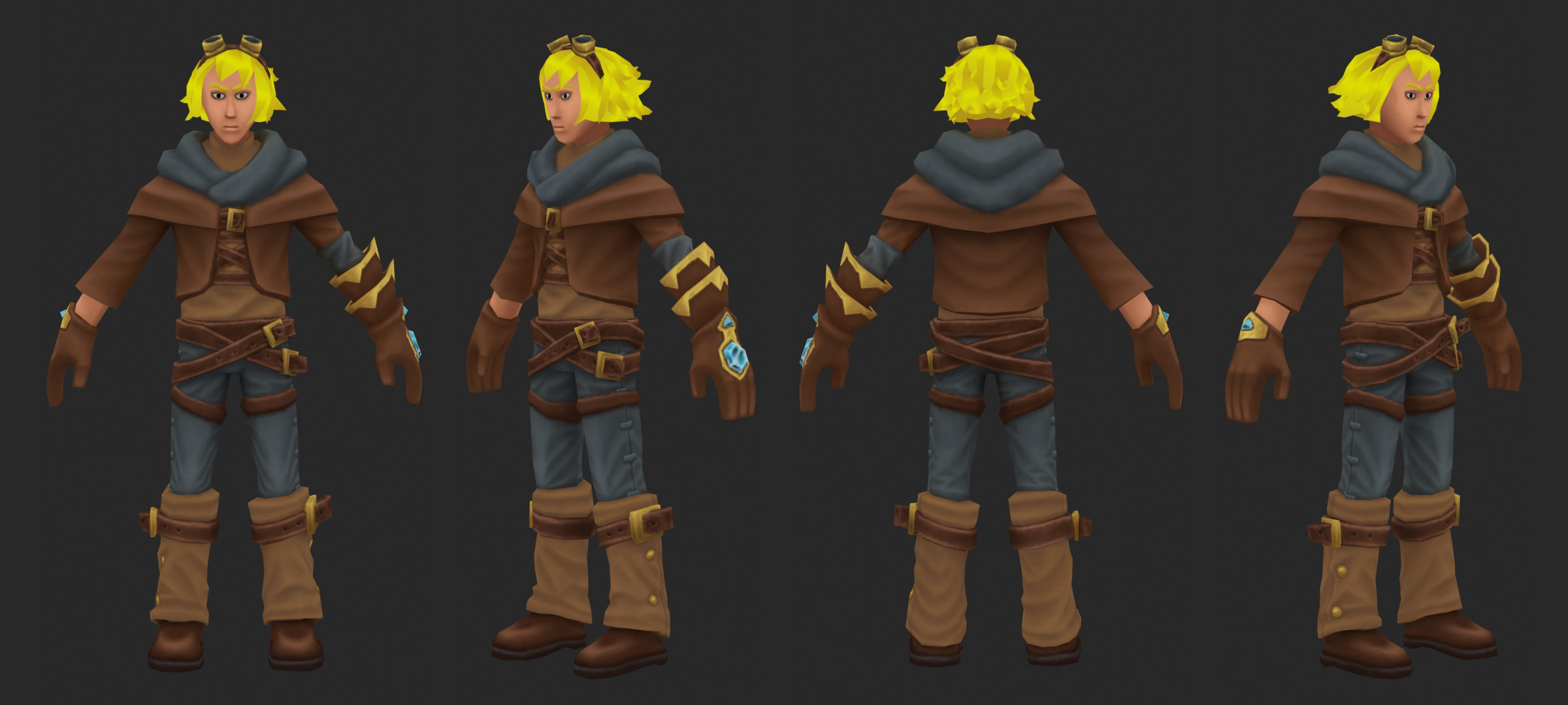 Ezreal Companion for Torchlight II Model Textured