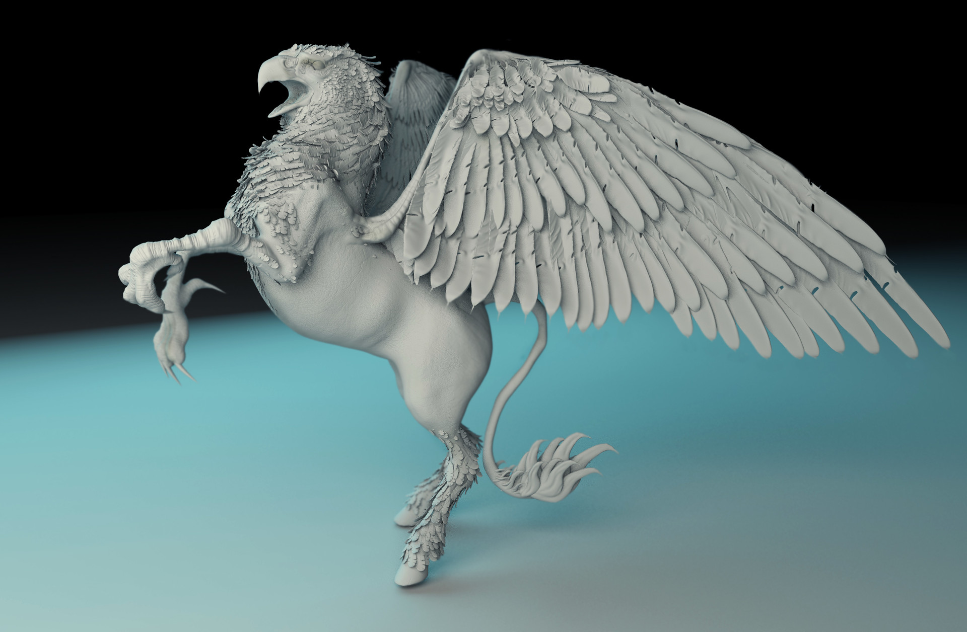 ArtStation - hippogriff