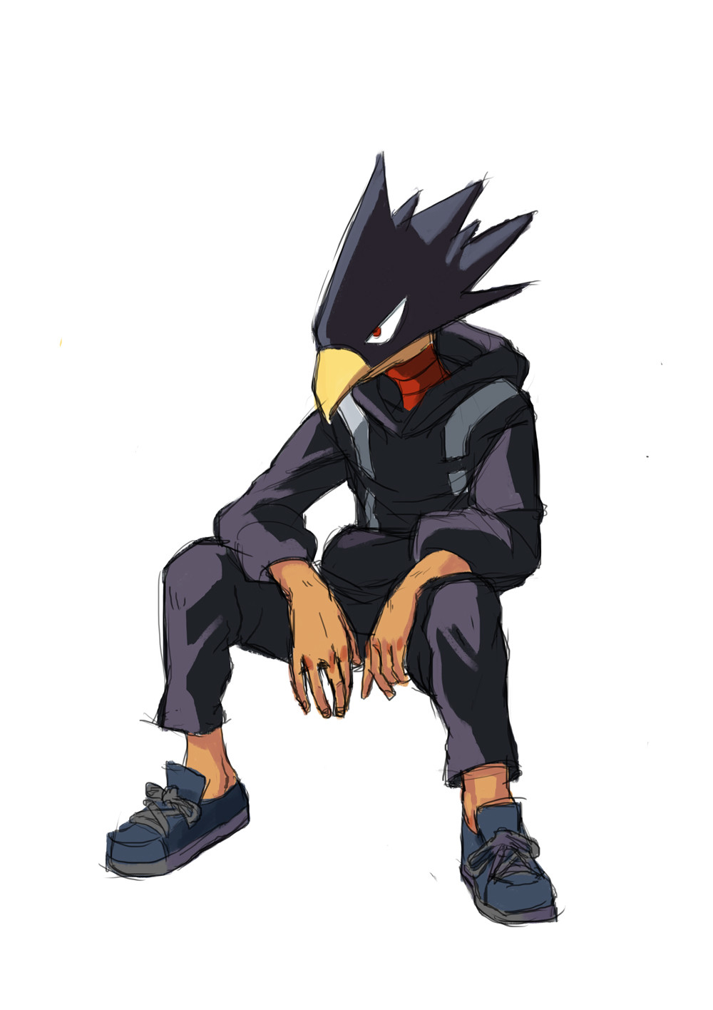 Elliot Oquendo Tokoyami Fanart