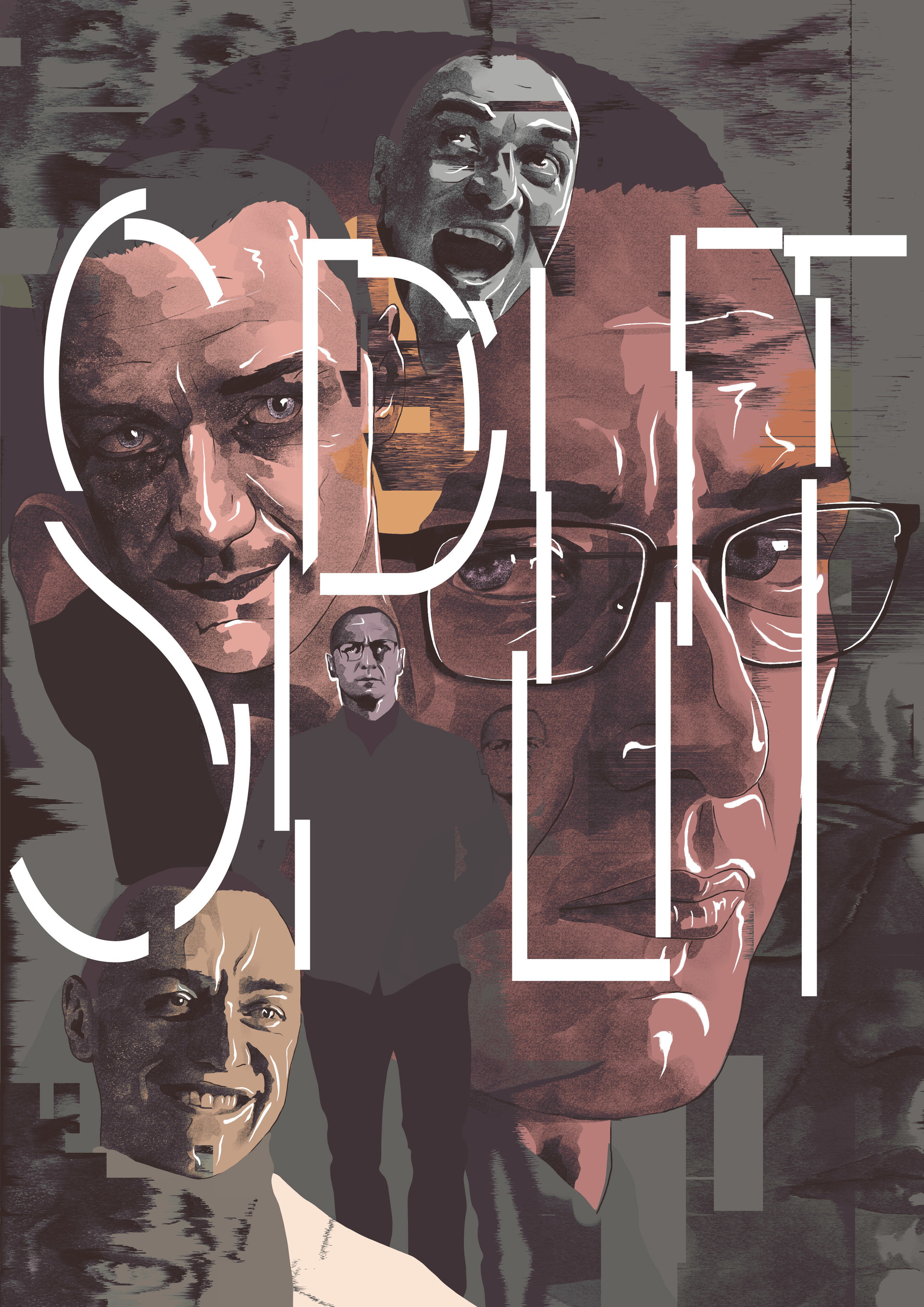 ArtStation - SPLIT movie poster design