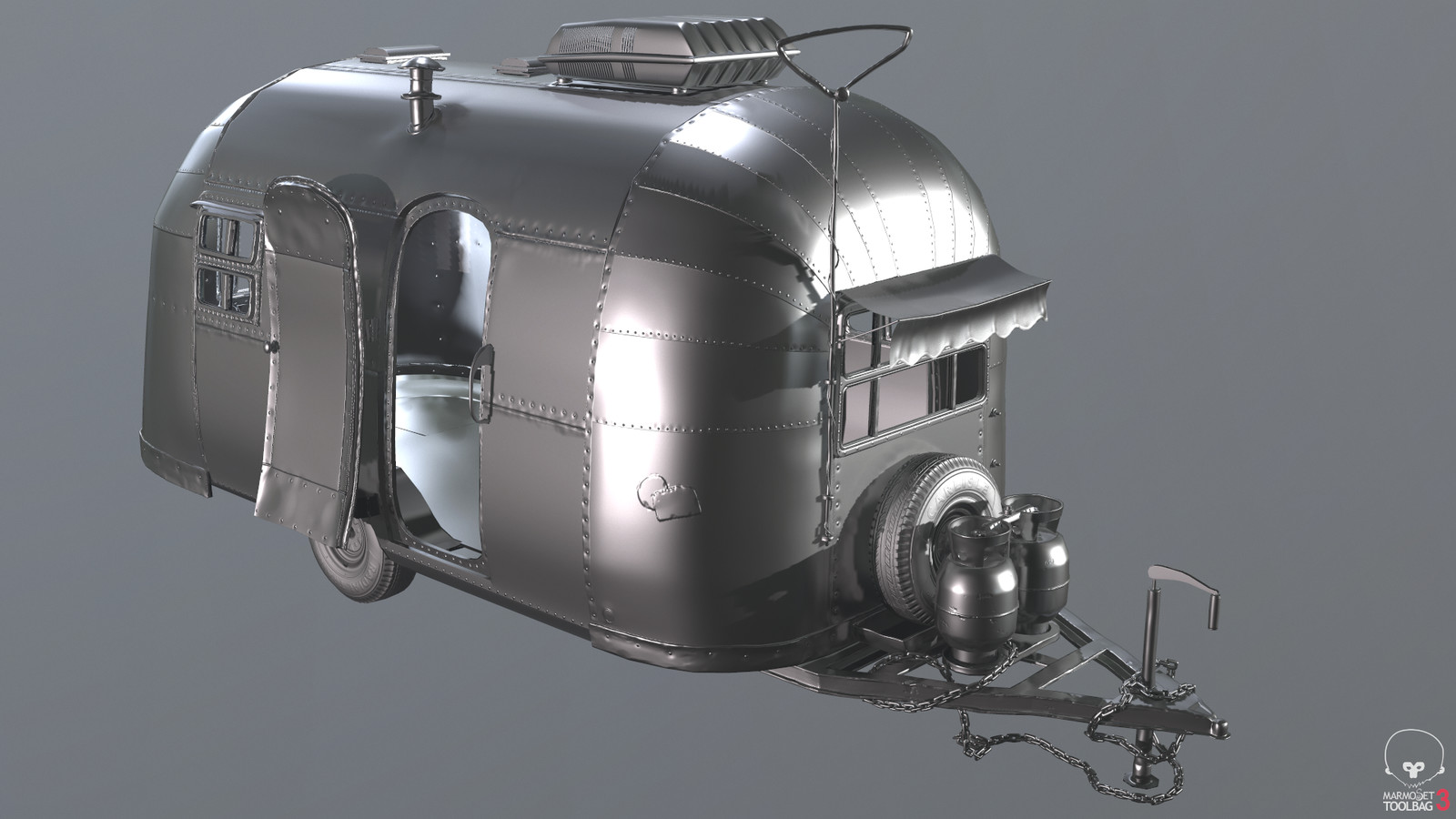 Camper Normal_Bake Added Trailer Hitch