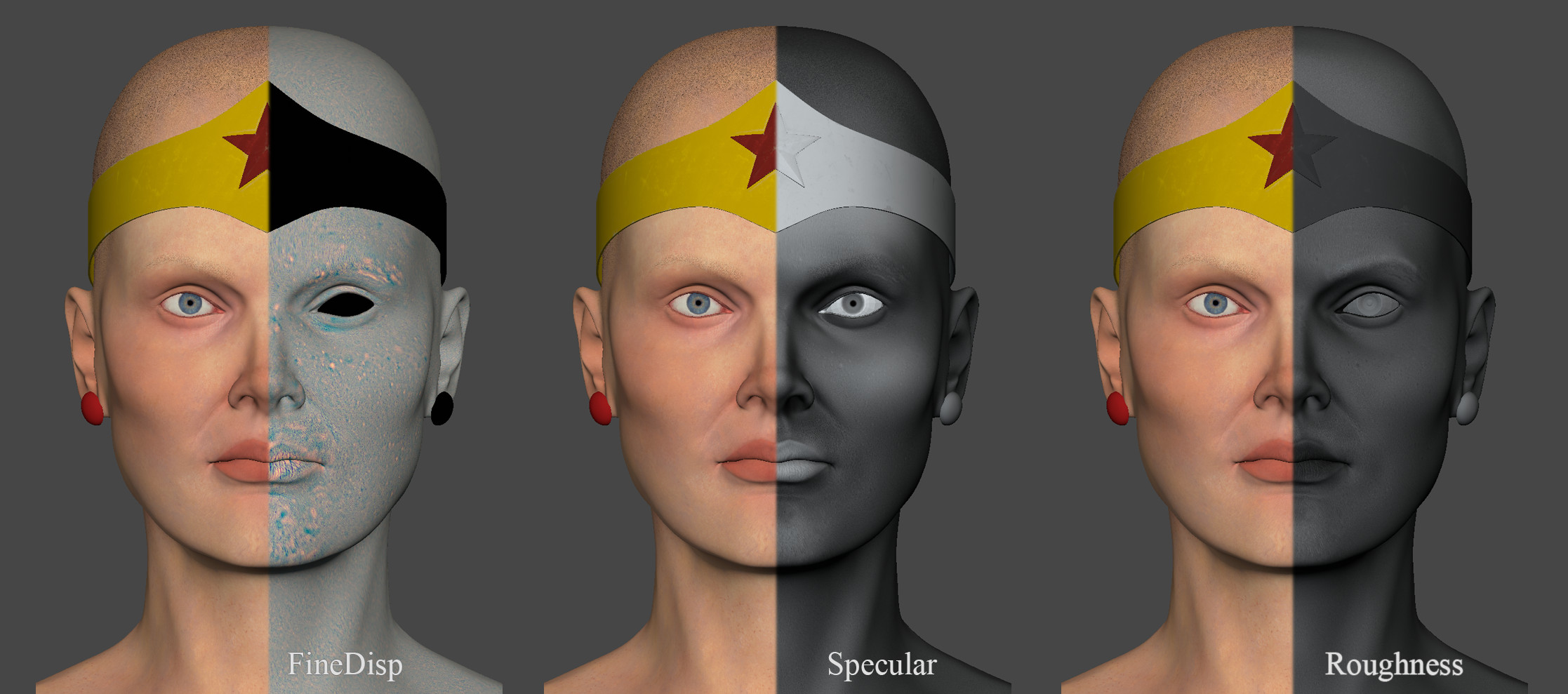 Mari Face Texturing