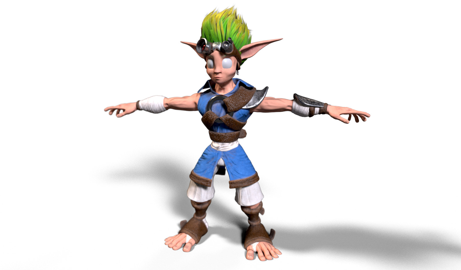 Jak and Daxter Older Real-Time Renders.