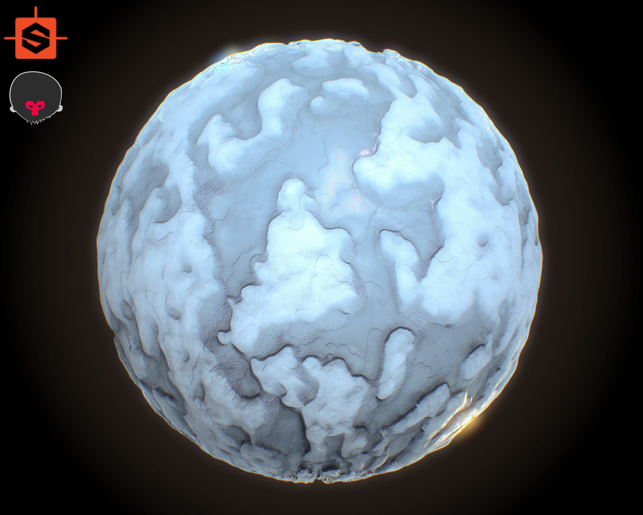 Melting snow