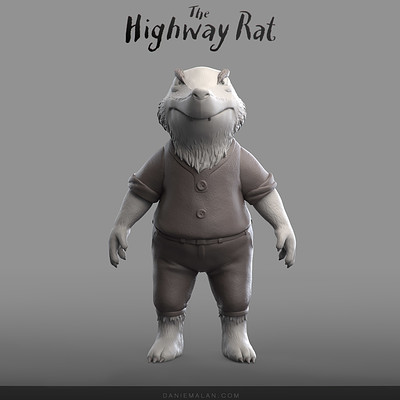 highway rat teddy