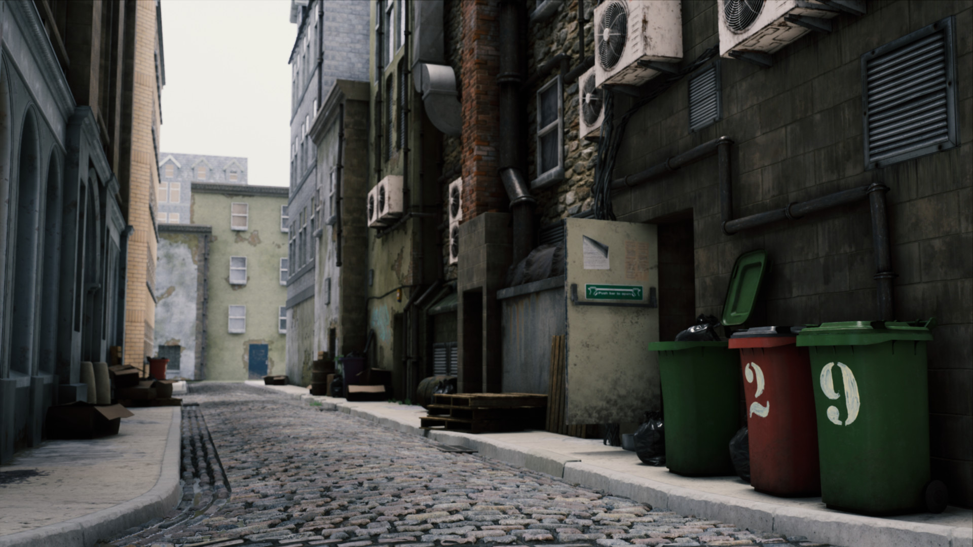 Artstation Dirty Alley George Garton