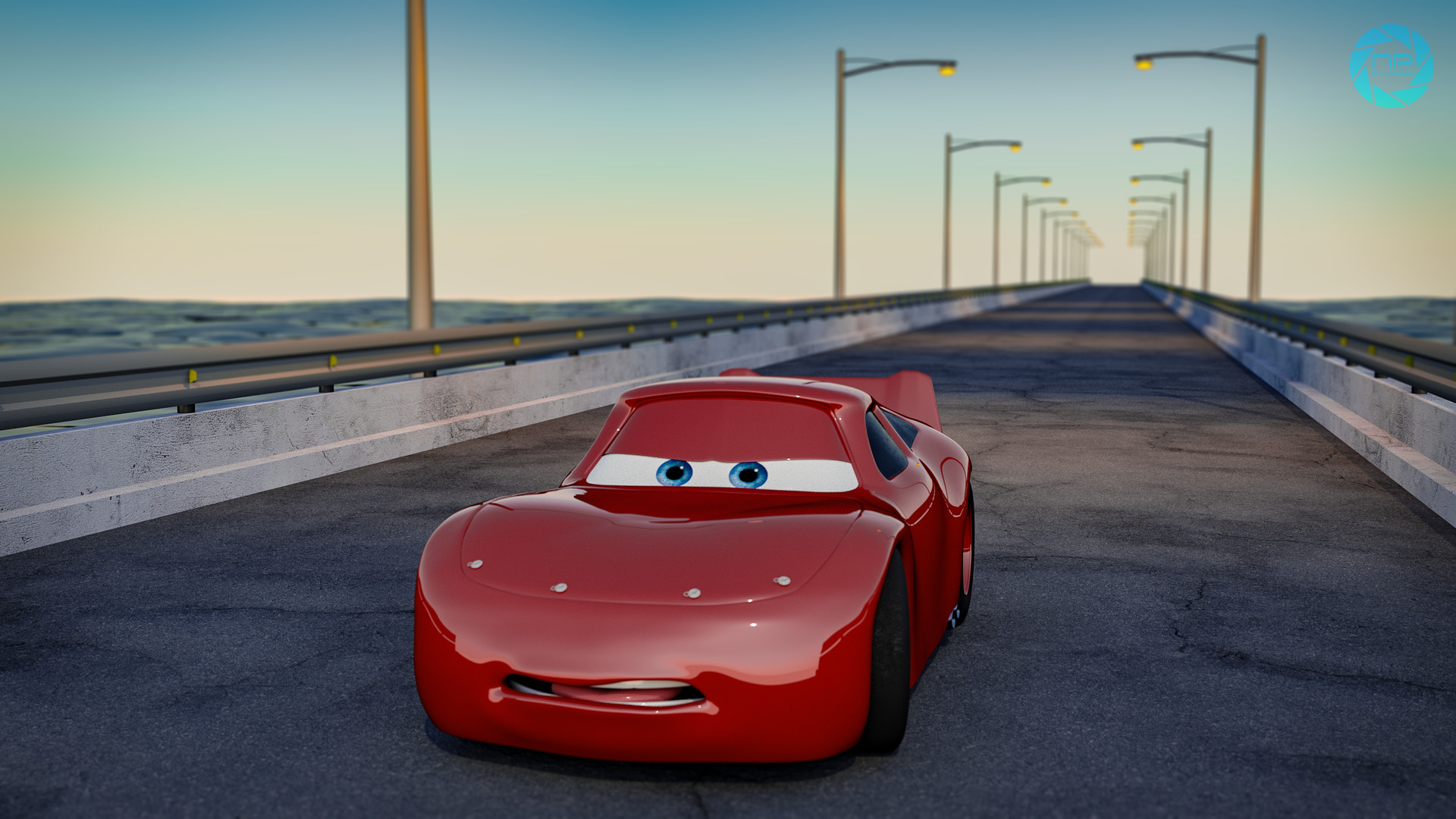 ArtStation - Lightning McQueen Model