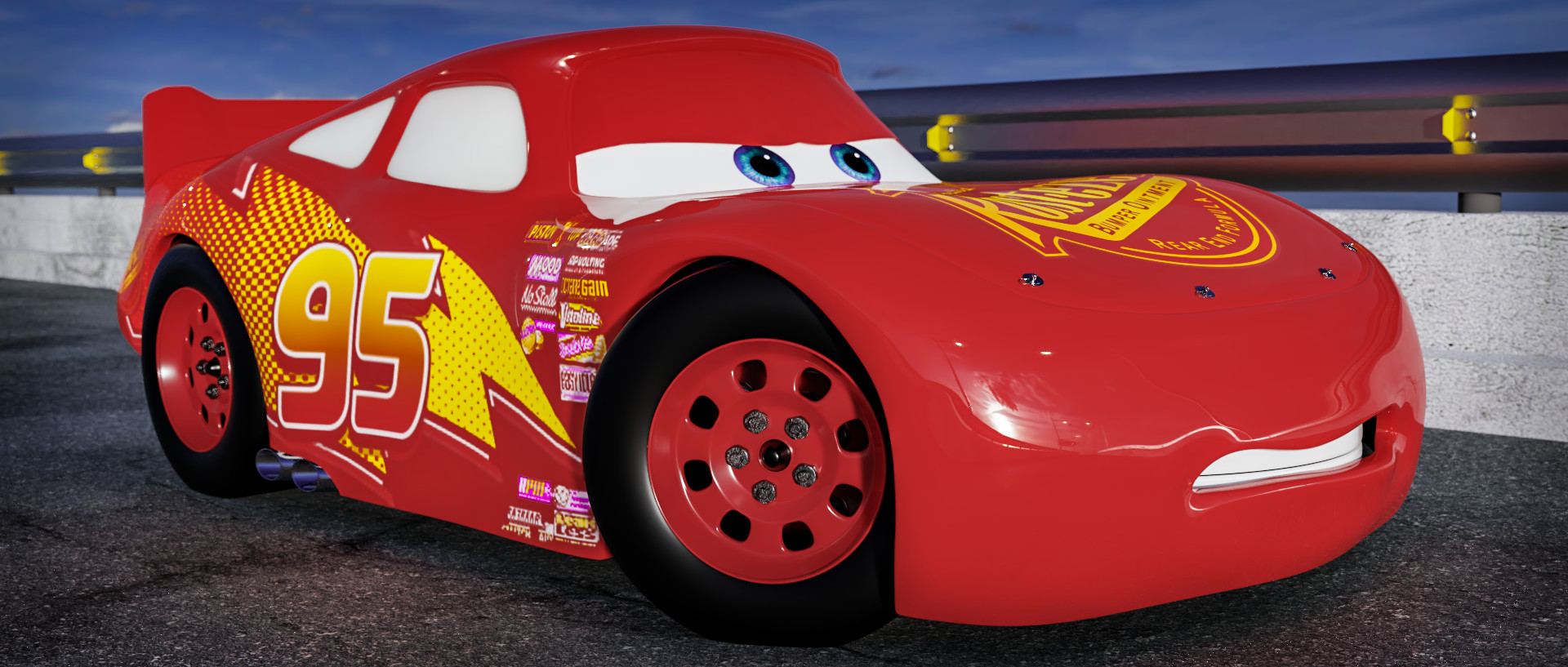 lightning mcqueen model