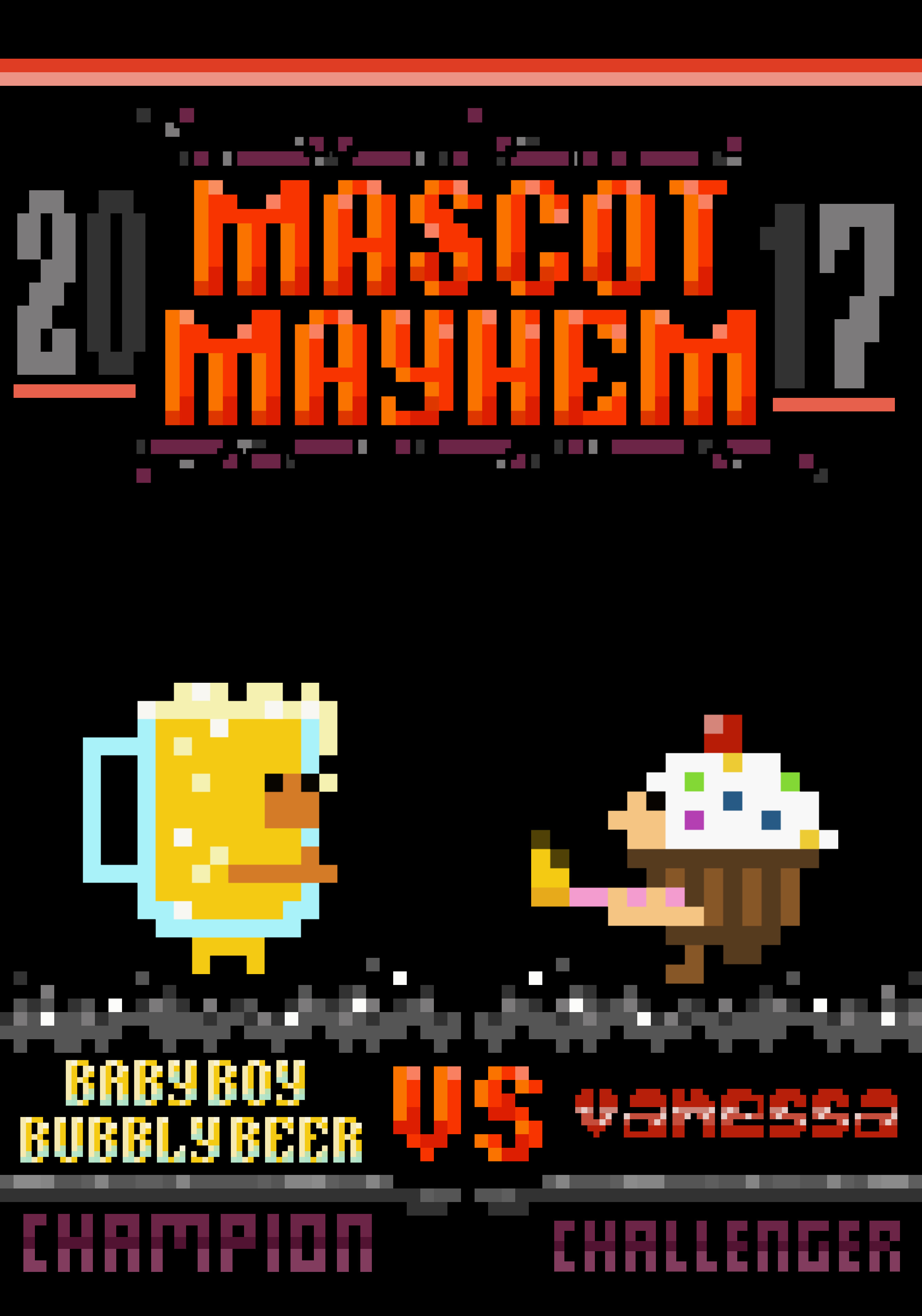 Teaser Poster for Mascot Mayhem