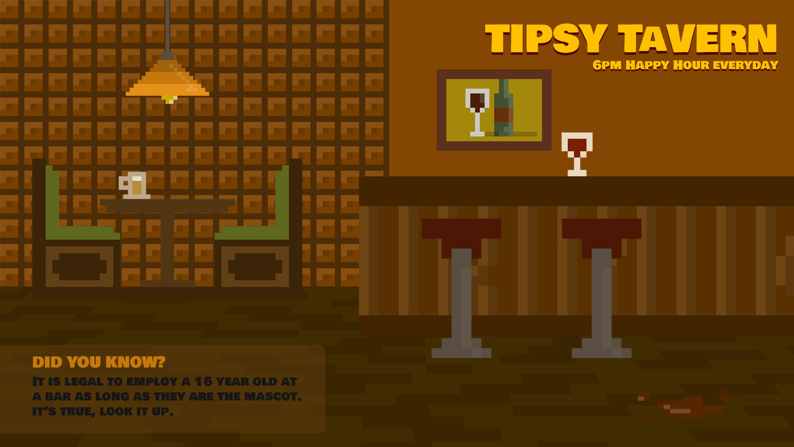 Tipsy Tavern Loading Screen