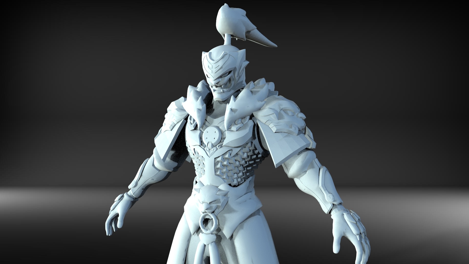 Artstation Genji Baihu Skin For 3d Printing Jonathan Brito