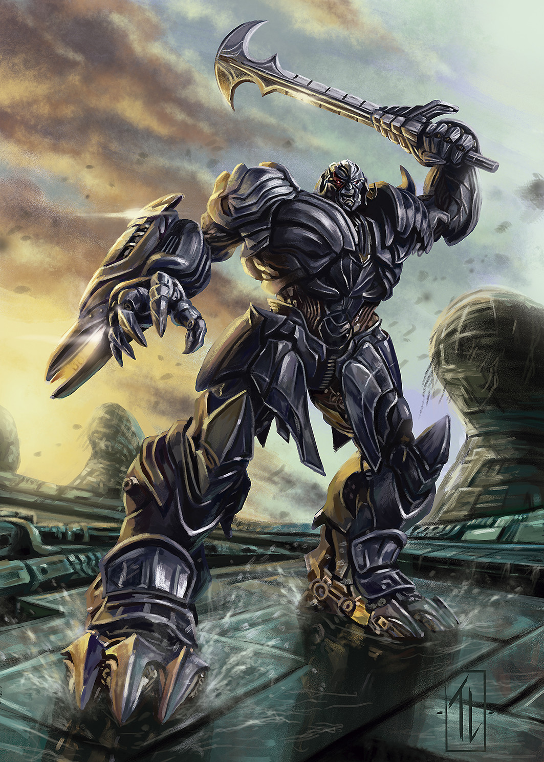 Thiago Lopes Transformers the Last Knight fanart