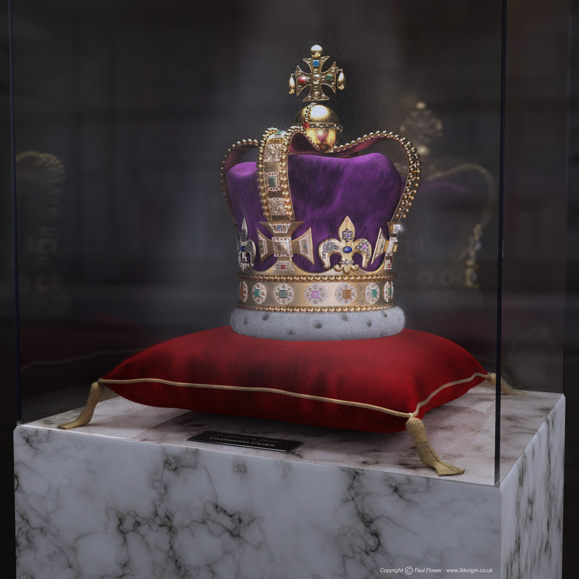 Artstation St Edwards Crown Paul Flower