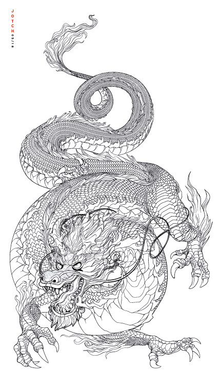 ArtStation - Chinese dragon