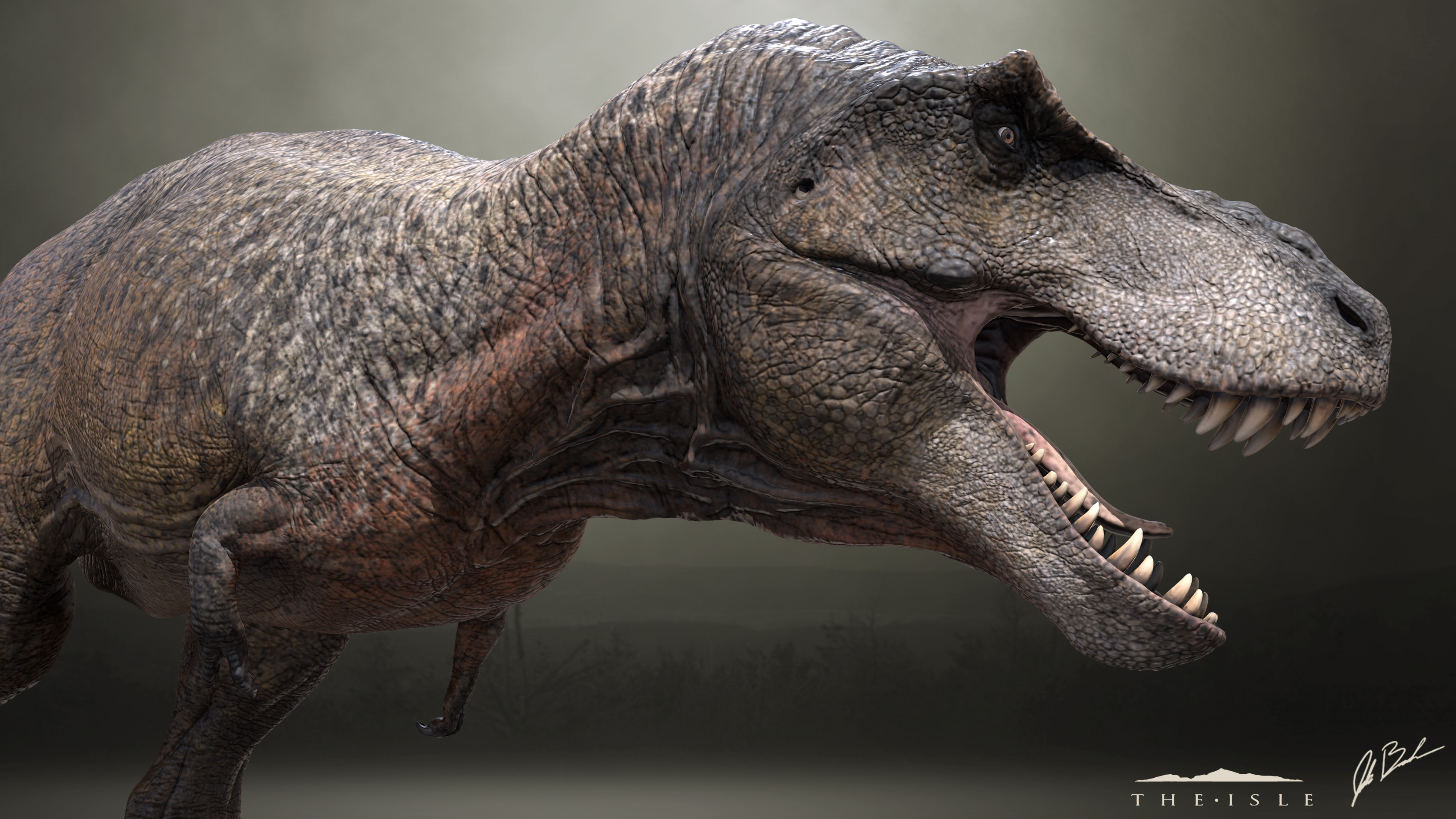 ArtStation - Tyrannosaurus Rex Trex Dinosaur 3D Monster Animal