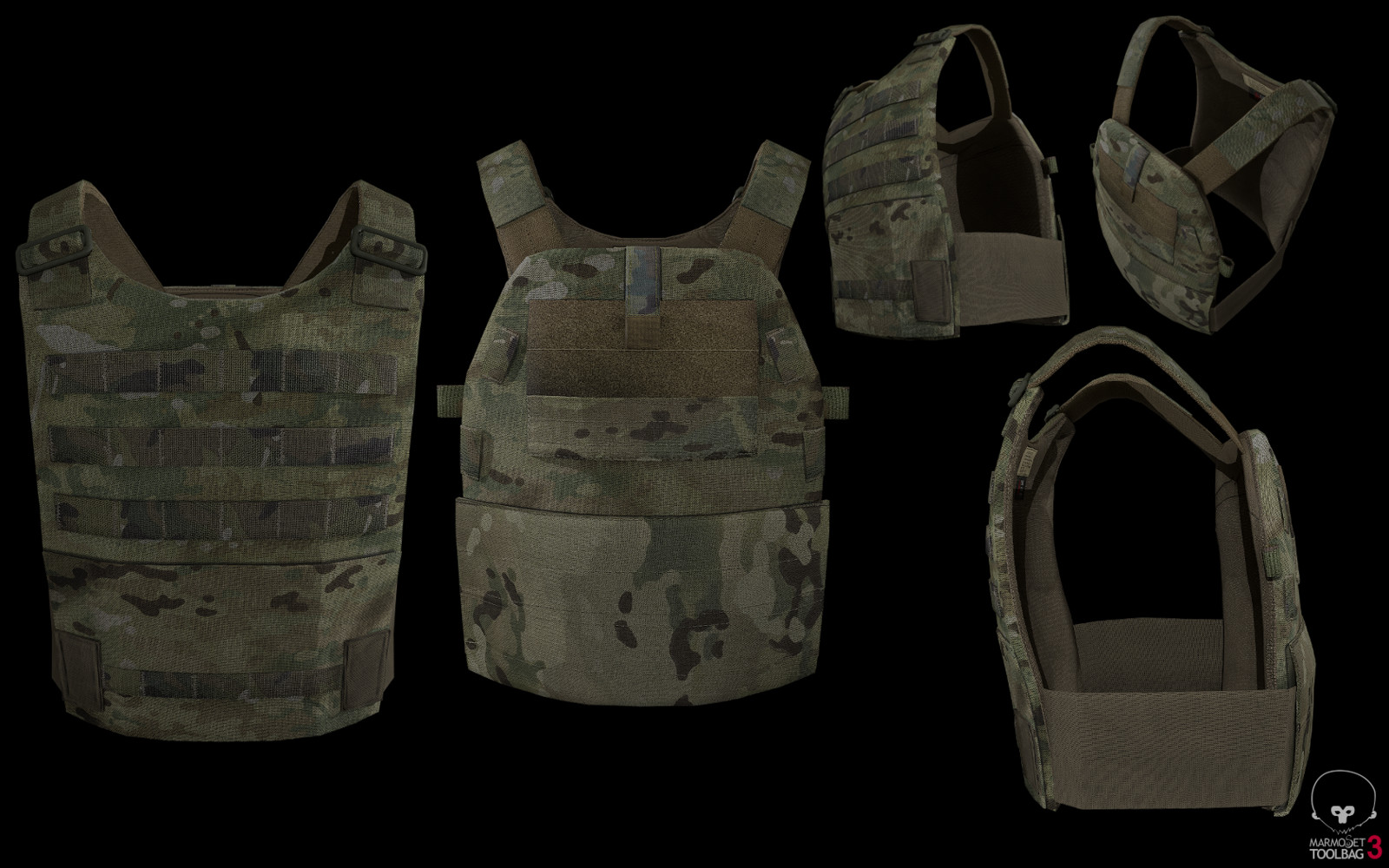 UnderSiege Productionz - LBT-6094 Slick Modular Plate Carrier