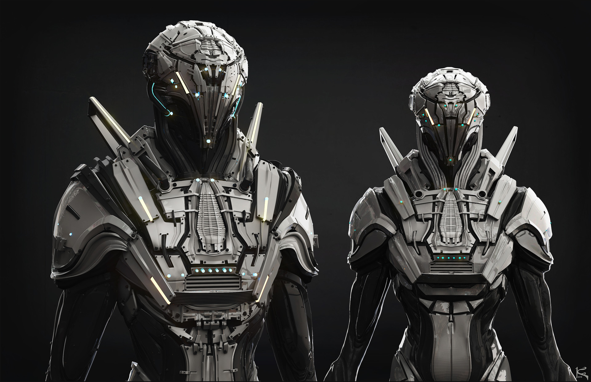 Kenny Carmody - -2720 Future Mech Military Suit-