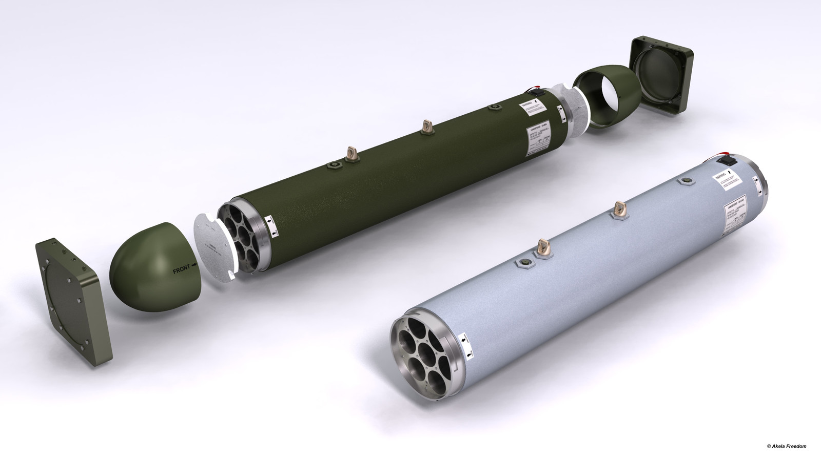 LAU-68D and LAU-131 Rocket Launcher
Link for purchase:
https://www.cgtrader.com/3d-models/military/rocketry/lau-68-lau-131-rockert-launchers-for-hydra-70