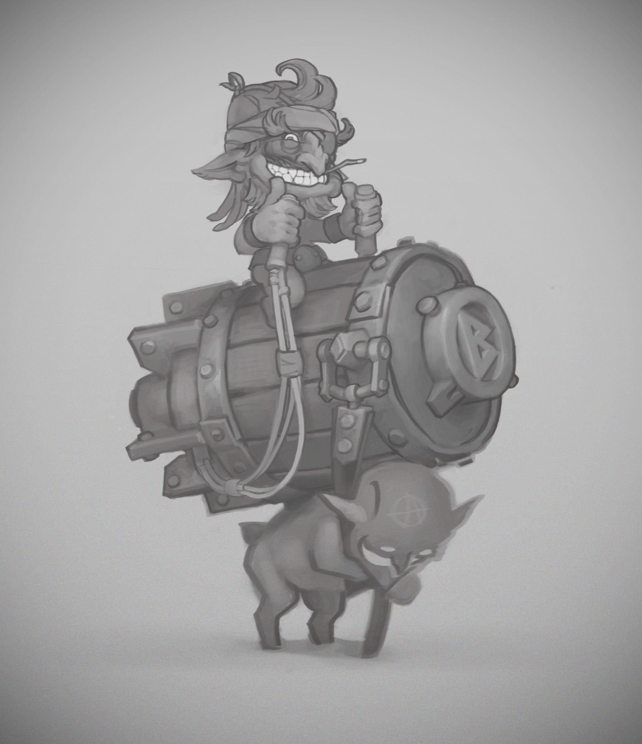 Goblins miners (sketch)