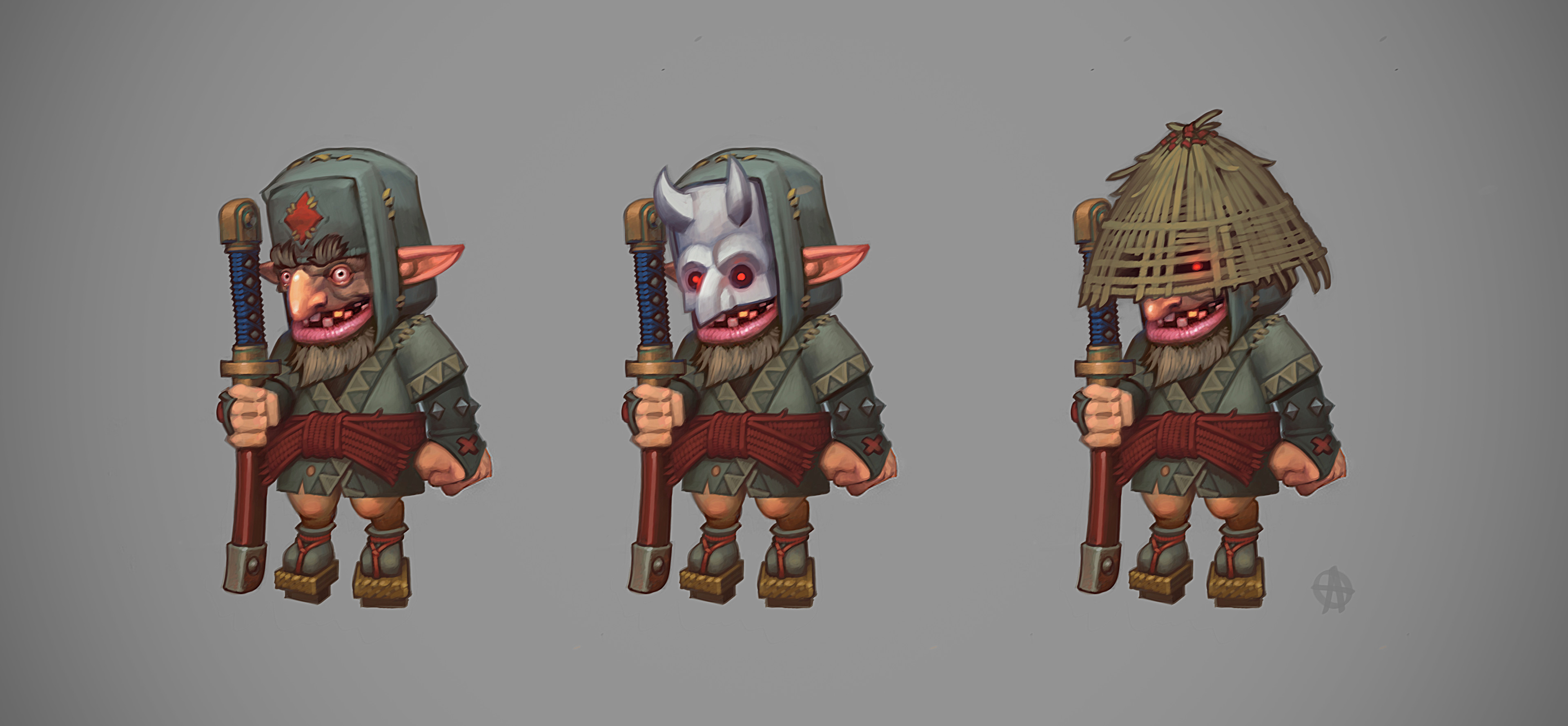 Island goblins mastered the profession of assassins and spy