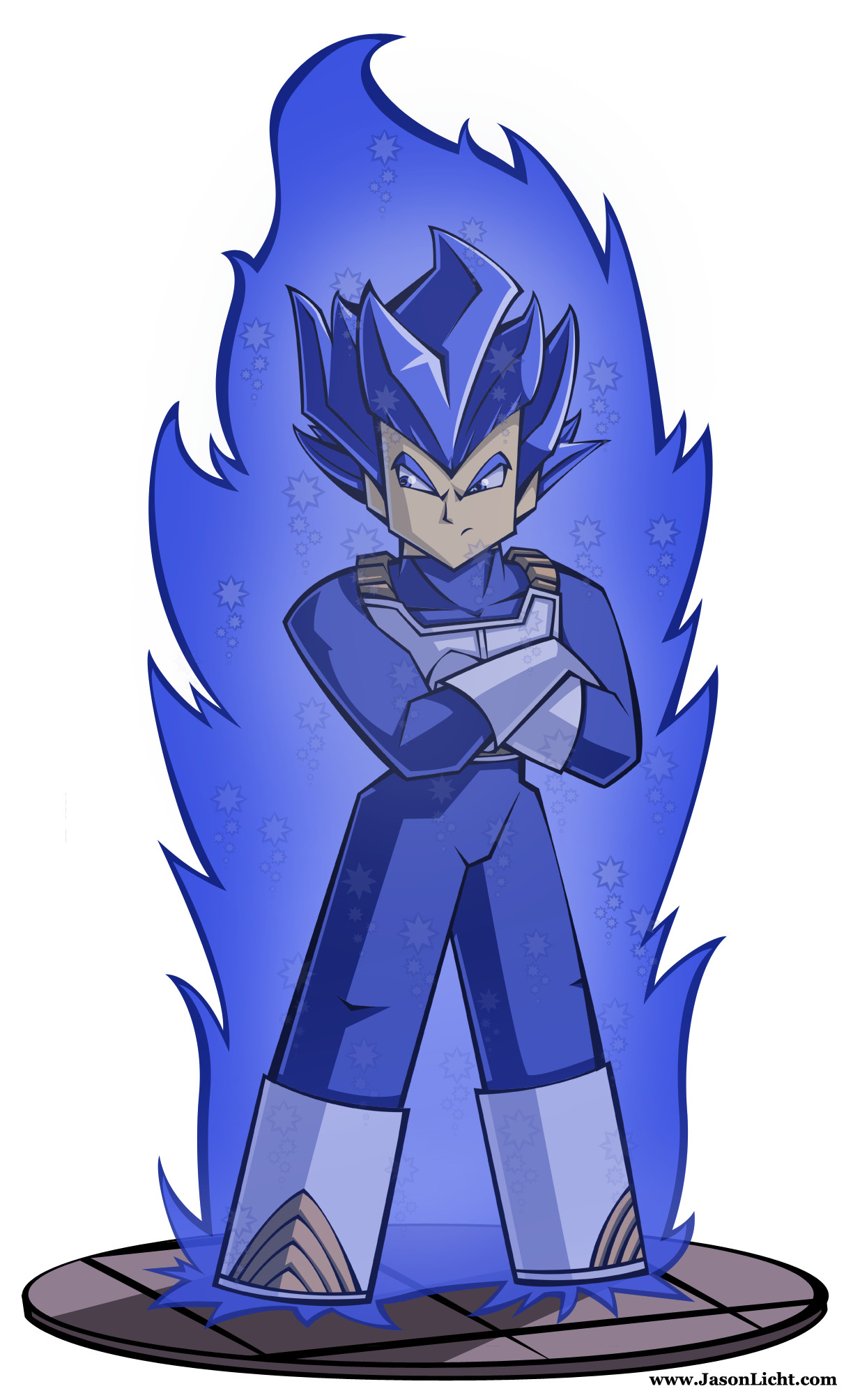 vegeta blue chibi