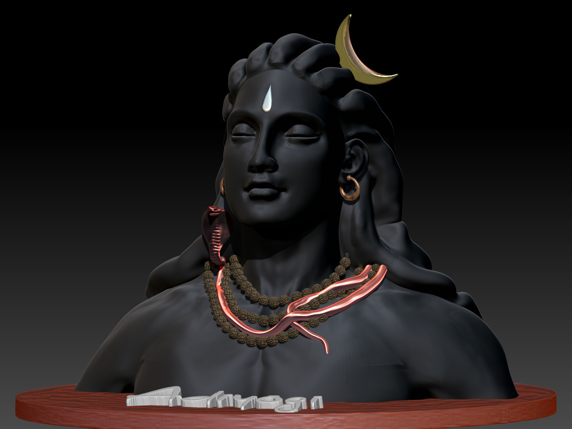 Featured image of post Adiyogi Shiva Photos Lord shiva as adiyogi in creative art painting