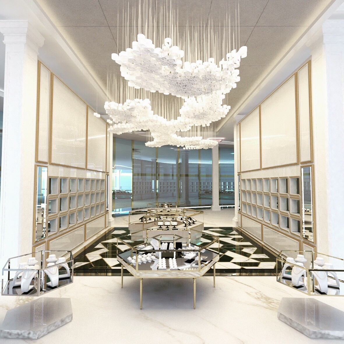 Kevser Kuloğlu - Tiffany and co store design