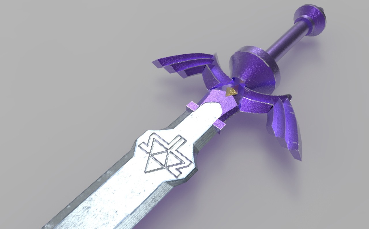 Artstation Master Sword The Legend Of Zelda Nica Jan Alvarez