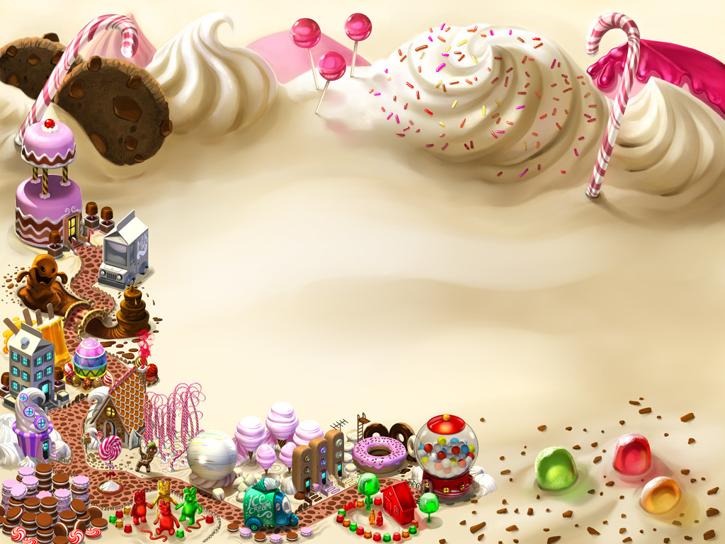 Pre-Widescreen version of an in-game level.