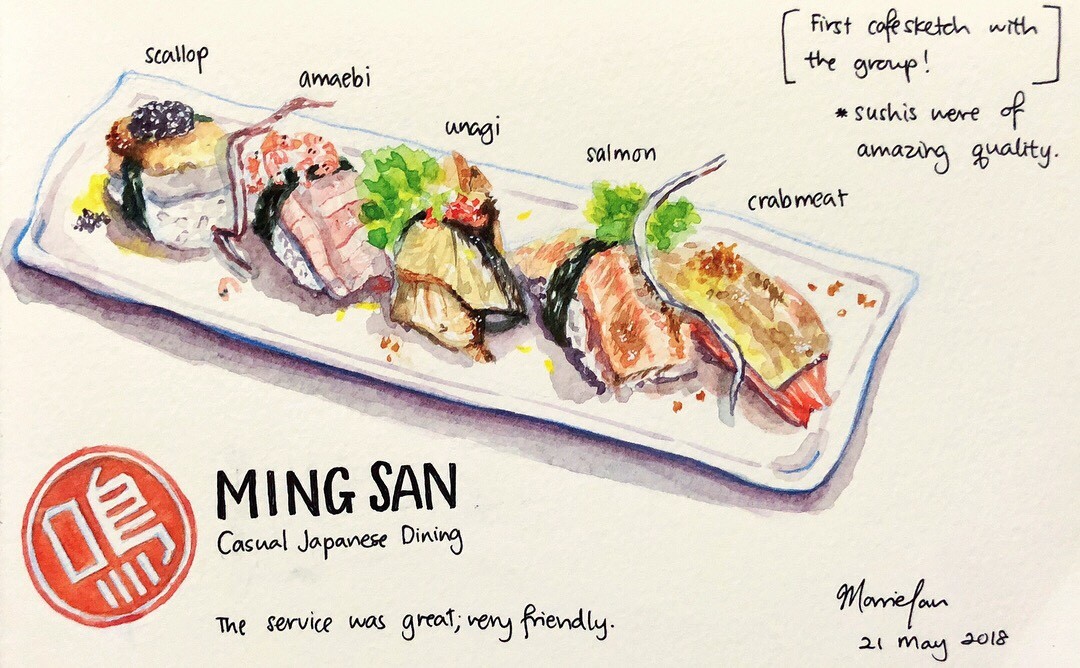 Artstation Food Illustration Morrie Tan